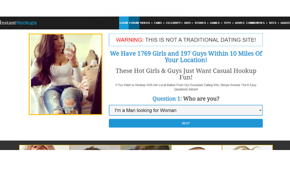 InstantHookupsRezension