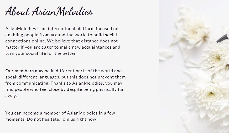 AsianMelodies (Android; Web)