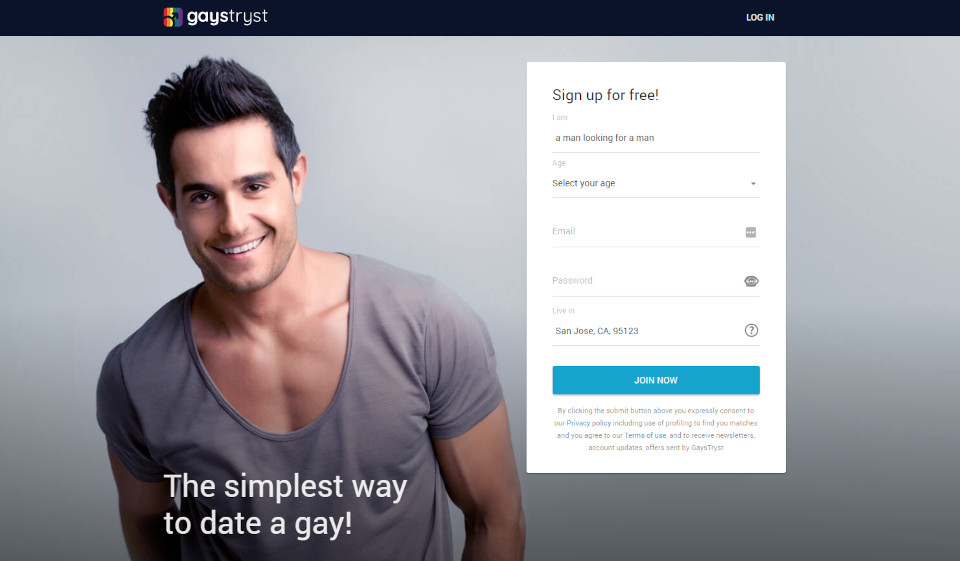GaysTryst (Android; Web)