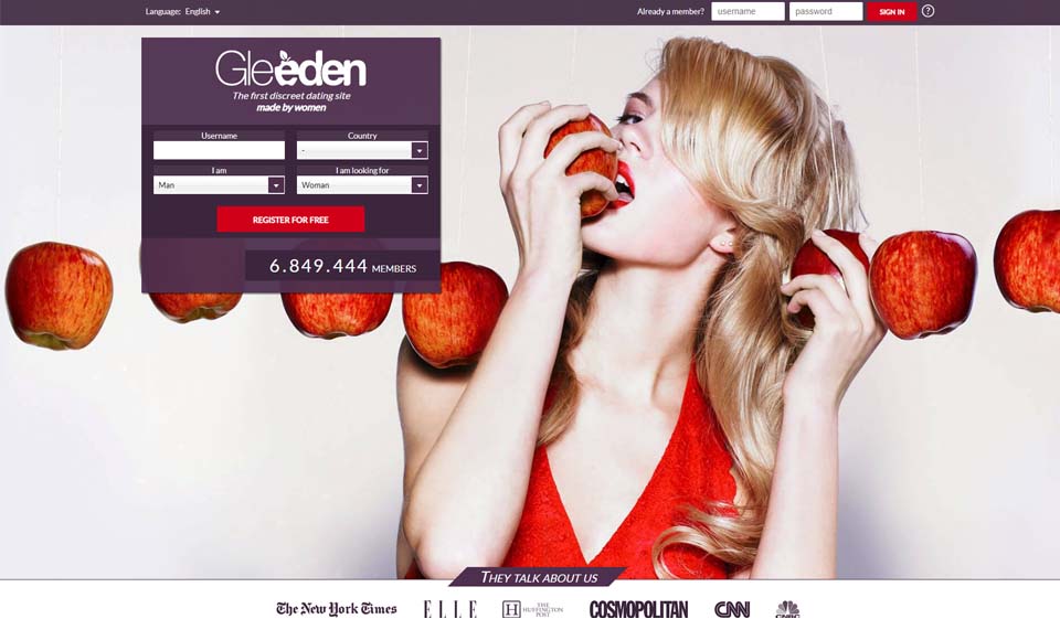 3. Gleeden (Android, iOS)