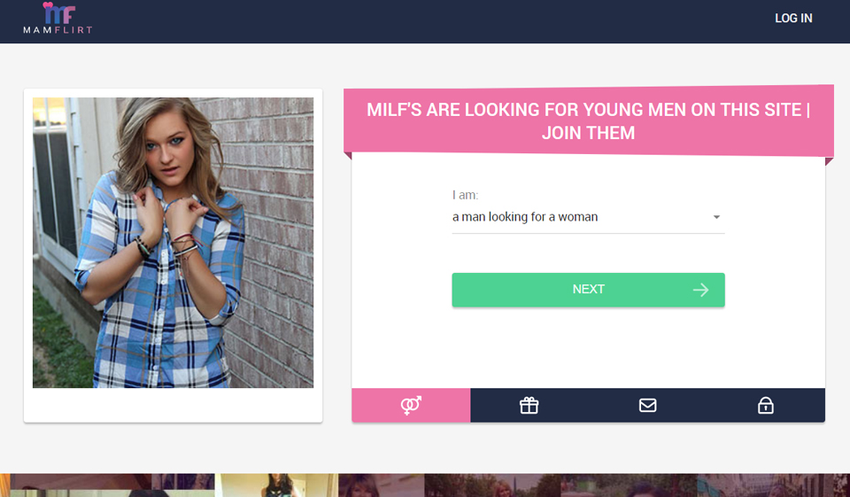 MamFlirt (l'application mobile n'est pas disponible)