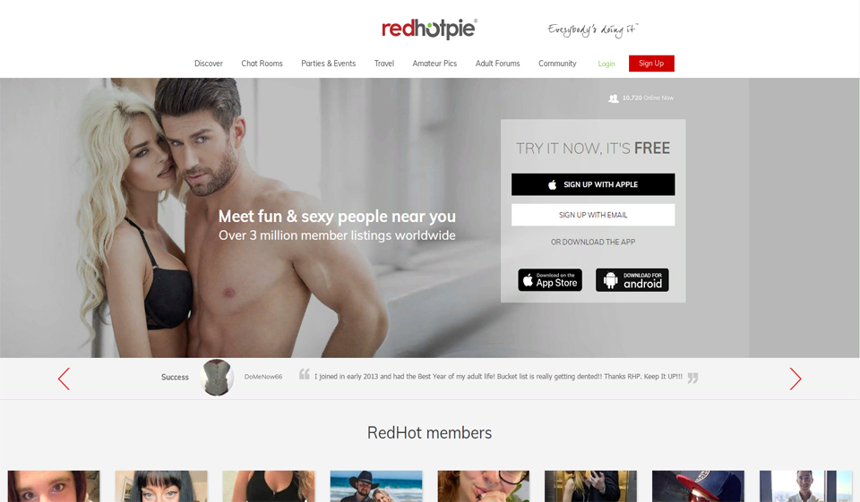 RedHotPie (Android; iOS; Internet)