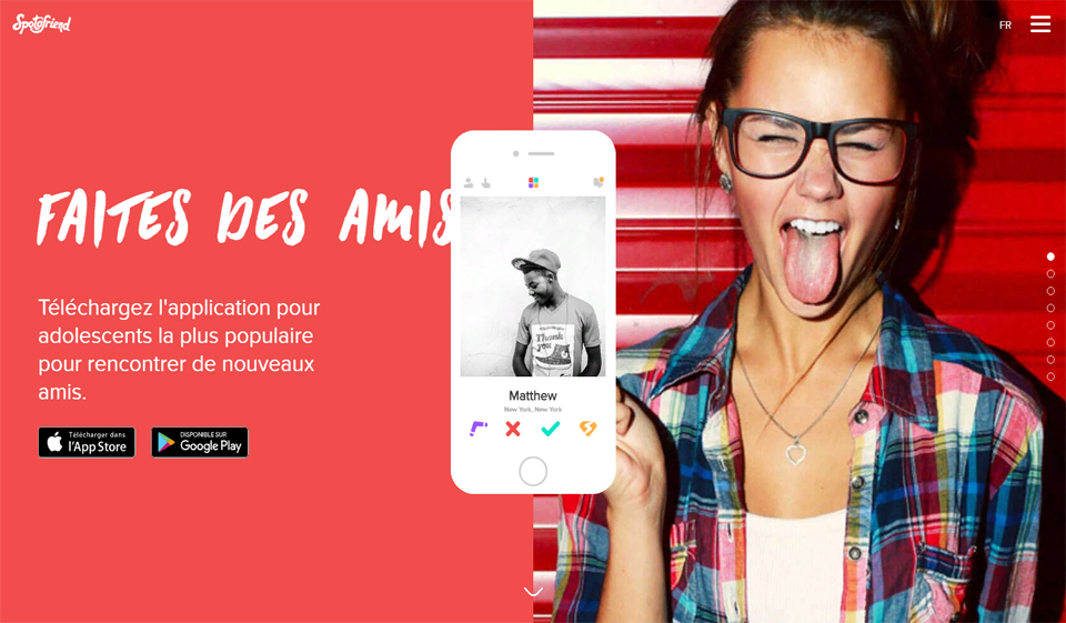 Spotafriend (Android uniquement)