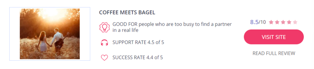 CoffeeMeetsBagel Offer