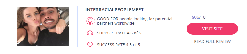 Offre InterracualPeopleMeet