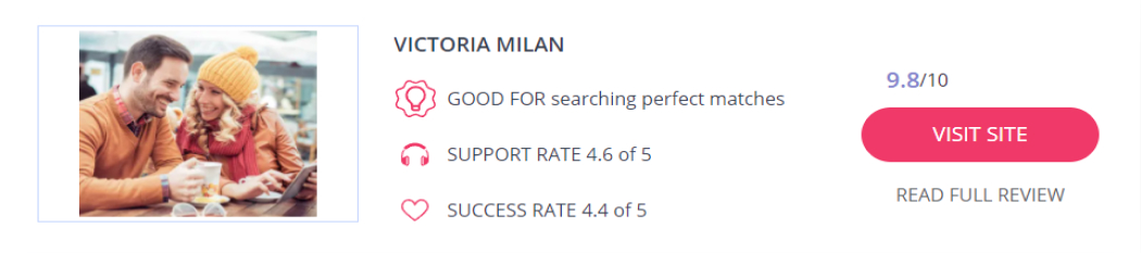 Offre VictoriaMilan